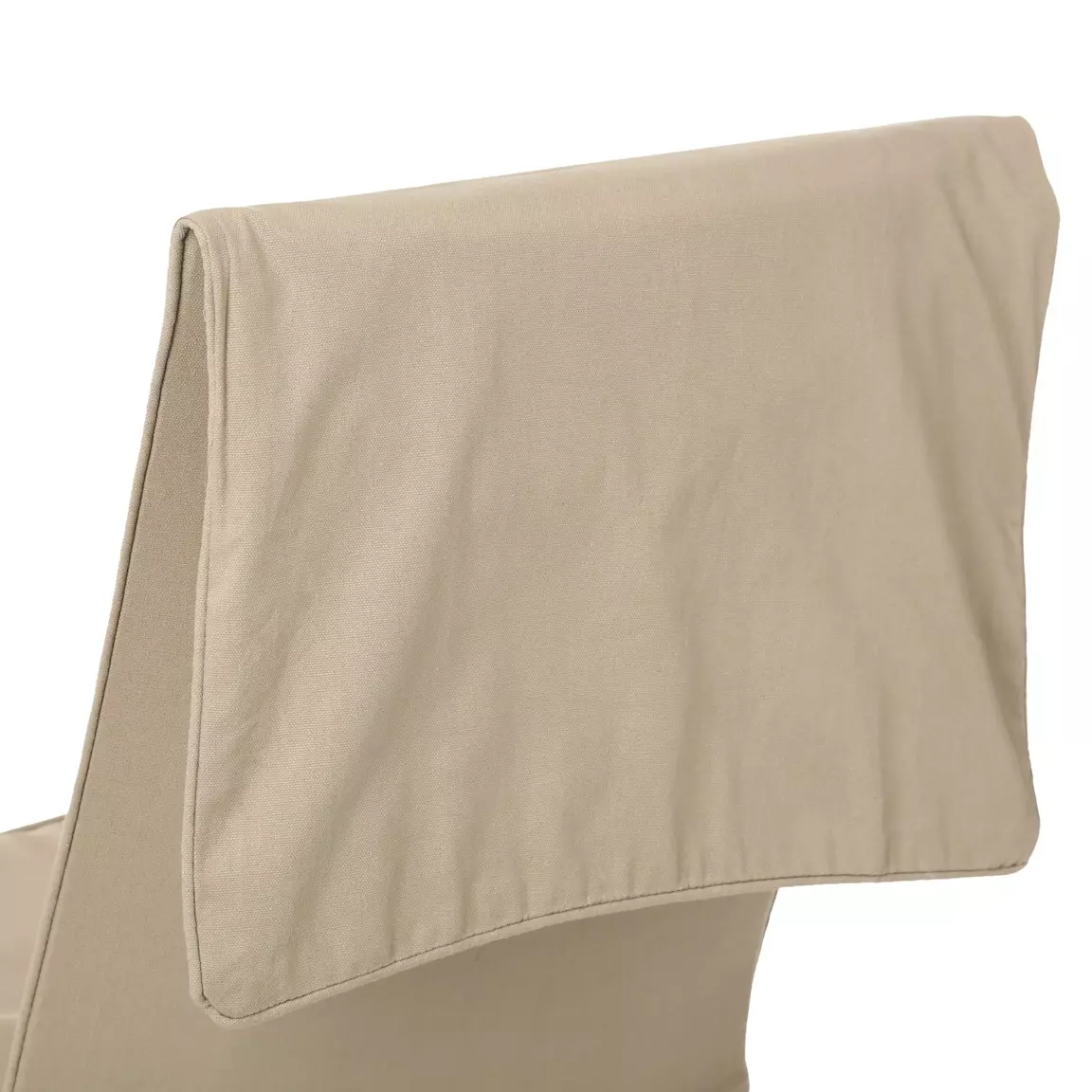 Housse de chaise coton (85 x 45 cm) Sylla Beige lin