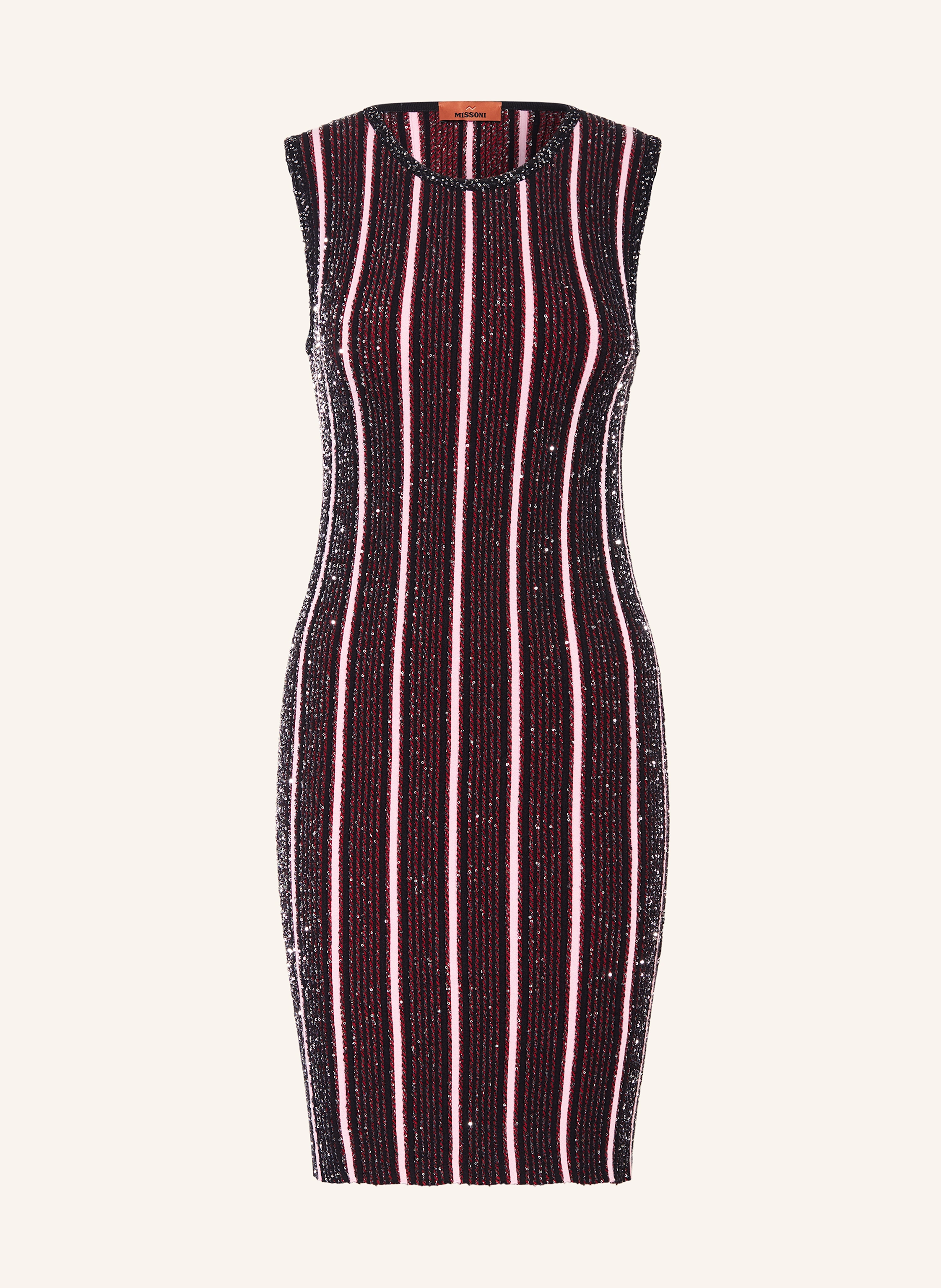 MISSONI Strickkleid mit Pailletten