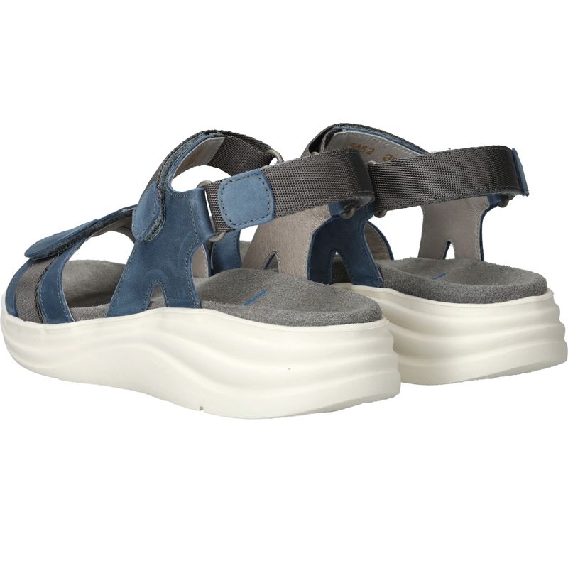 Wolky Miku Gobi Sandalen Blauw Dames