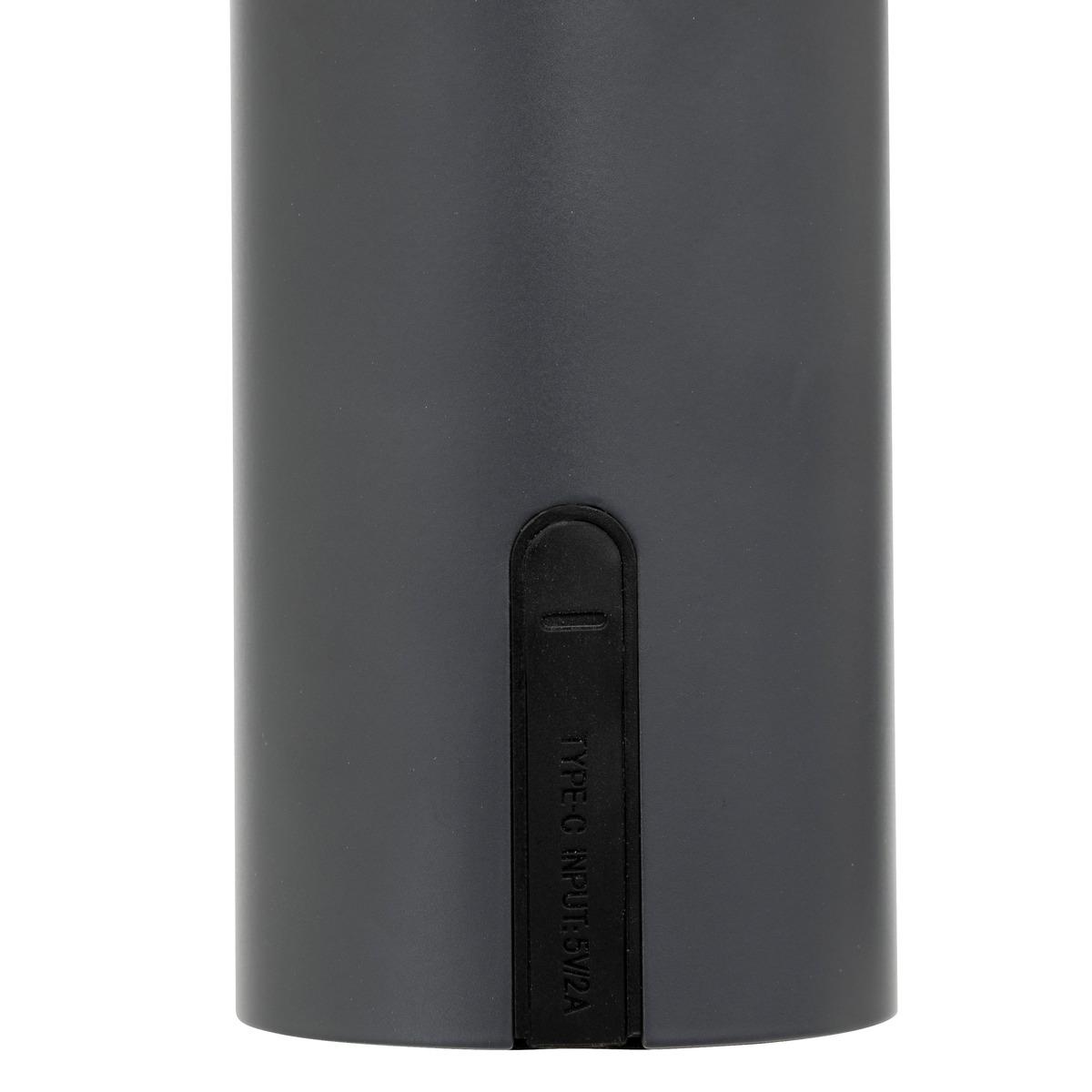 LAMPE EXTERIEURE USB JANY GRAPHITE H.22CM