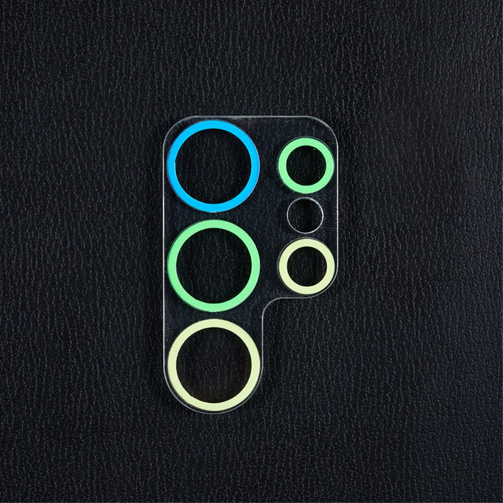 Samsung Galaxy S23 Ultra 5G Kamera Objektiv Protector Vollschutz - Bunt / Transparent