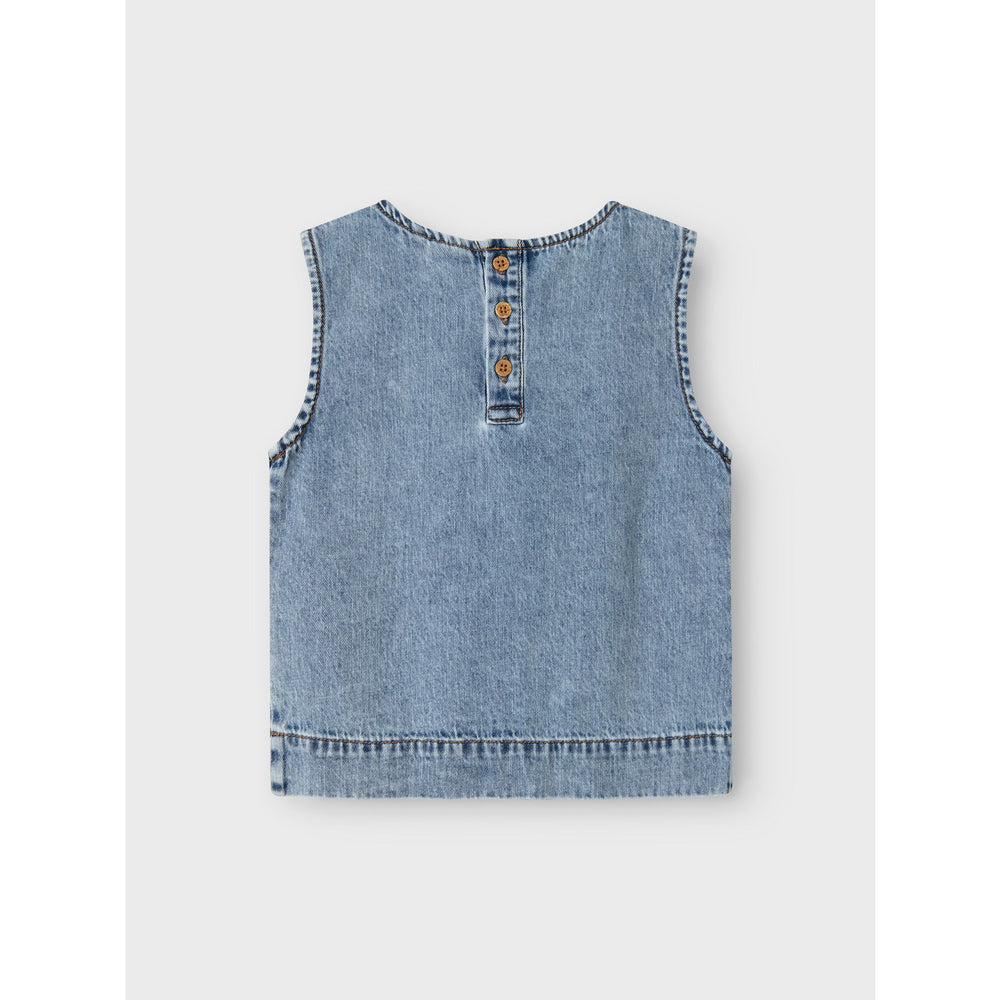 Køb Name It Medium Blue Denim Amelia Denim Top