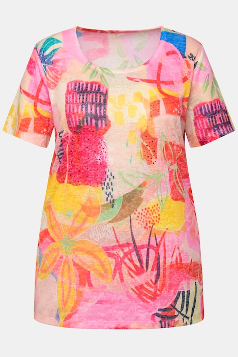 T-Shirt, Mustermix, Halbarm
