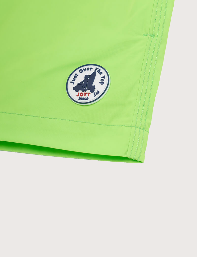 JOTT MAILOT DE BAIN JOTT ENFANTS FRÉJUS VERT FLUO