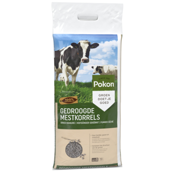 Pokon gedroogde mestkorrel 10 kg