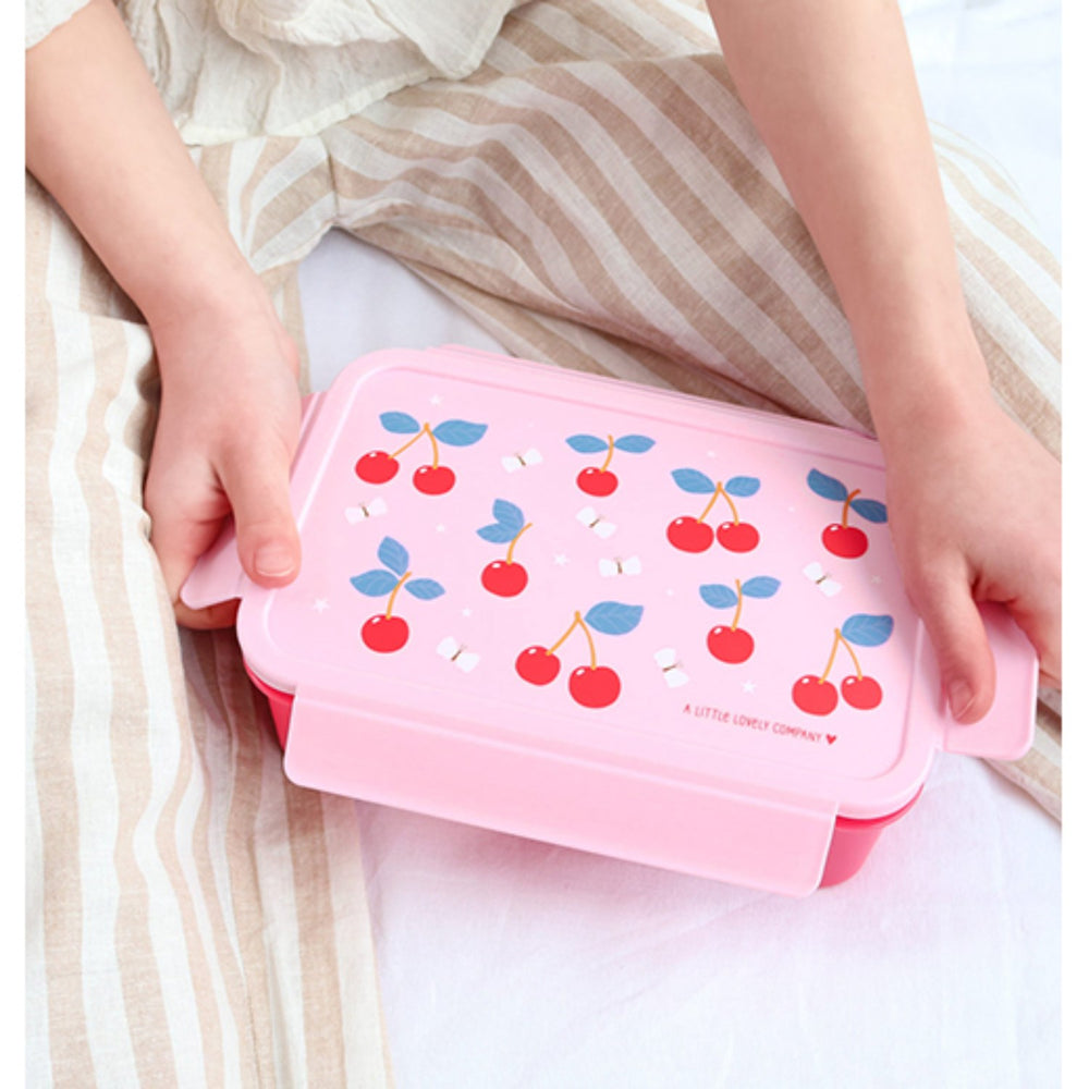 Køb A Little Lovely Company Cherries Bento Madkasse