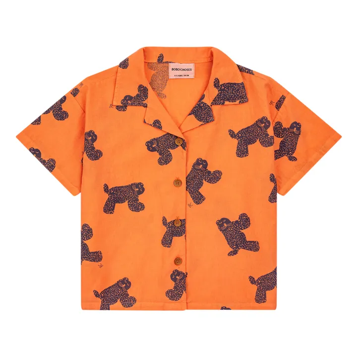Bobo Choses Chemise Chat | Orange