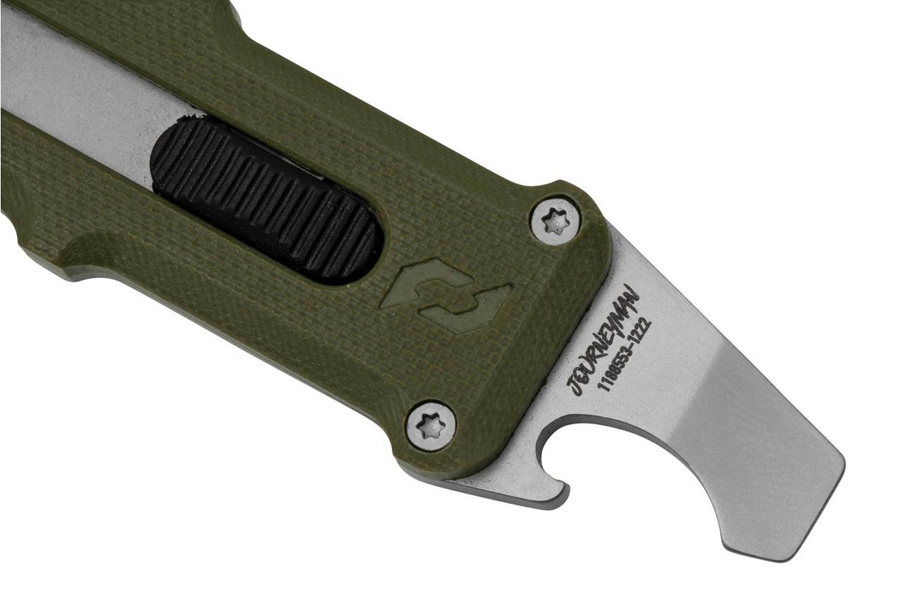 Schrade Journeyman 1159325 OD Green G10, multitool