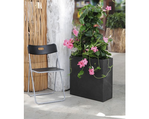 Roomdivider geli cube kunststof 60x26x60 cm antraciet