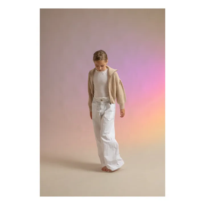 Longlivethequeen Débardeur Coton Bio | Blanc