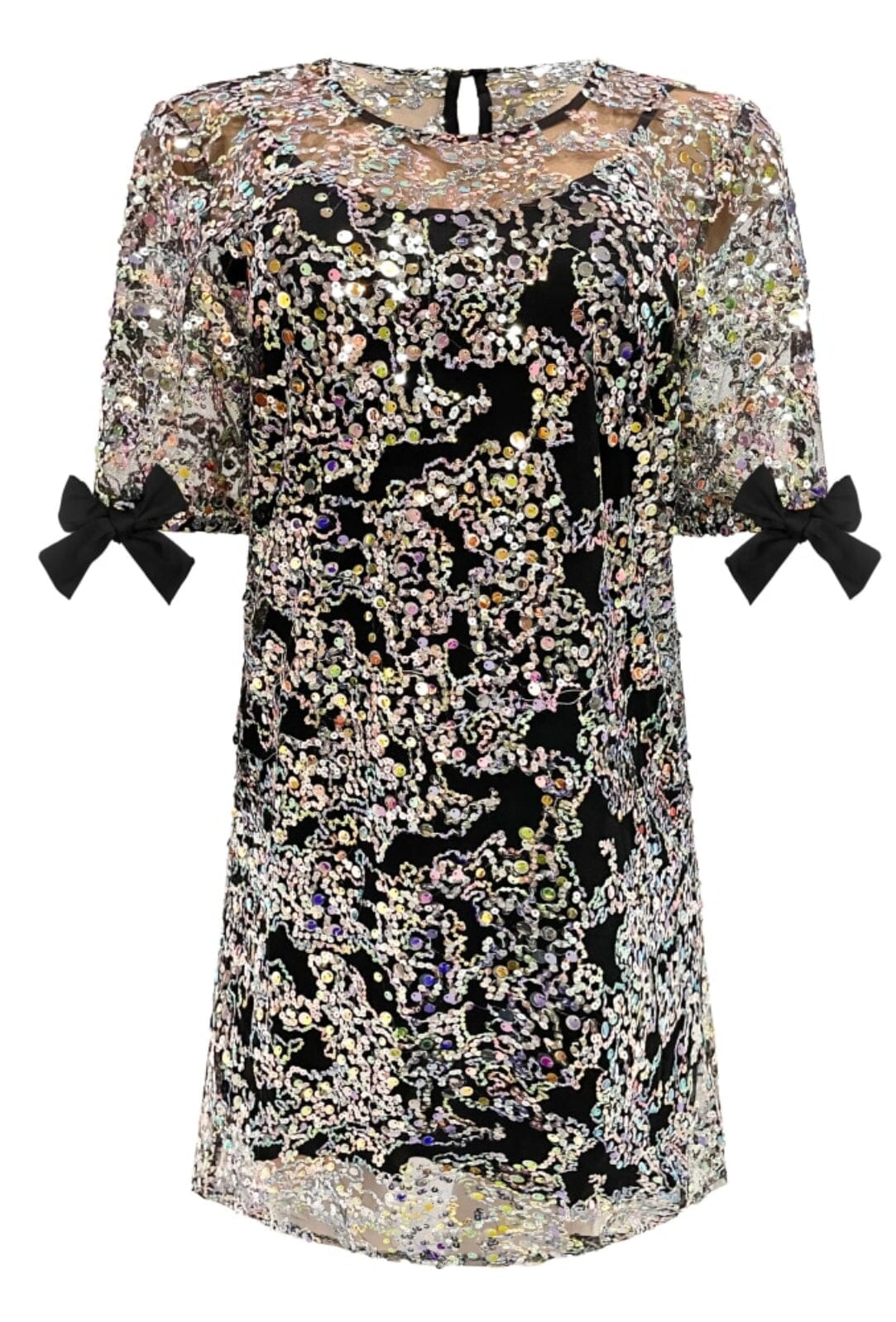 Liberte Lamilla-Ss-Sequins-Bow-Dress 22123
