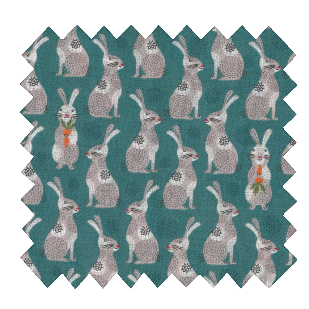 Tissu Coton Au Mètre Lapinou