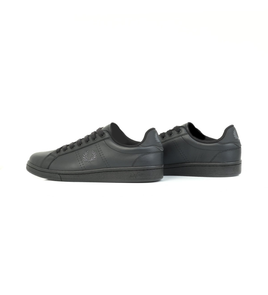 Tênis de couro Fred Perry B721 preto