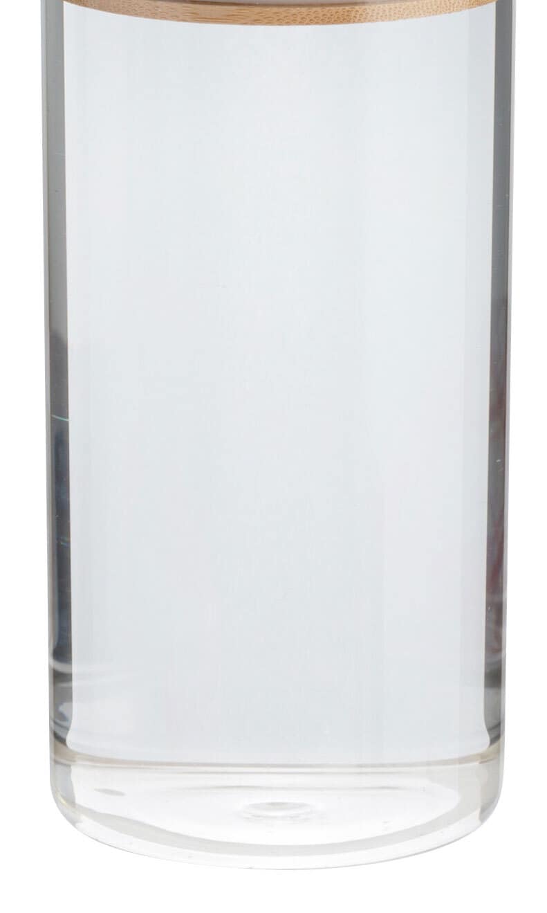 Vorratsglas 1300 ml Borosilikatglas/Bambus