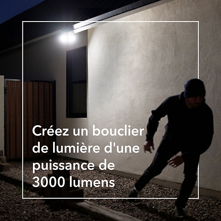 Caméra de vidéosurveillance sans fil Arlo Floodlight Pro3 2K blanche