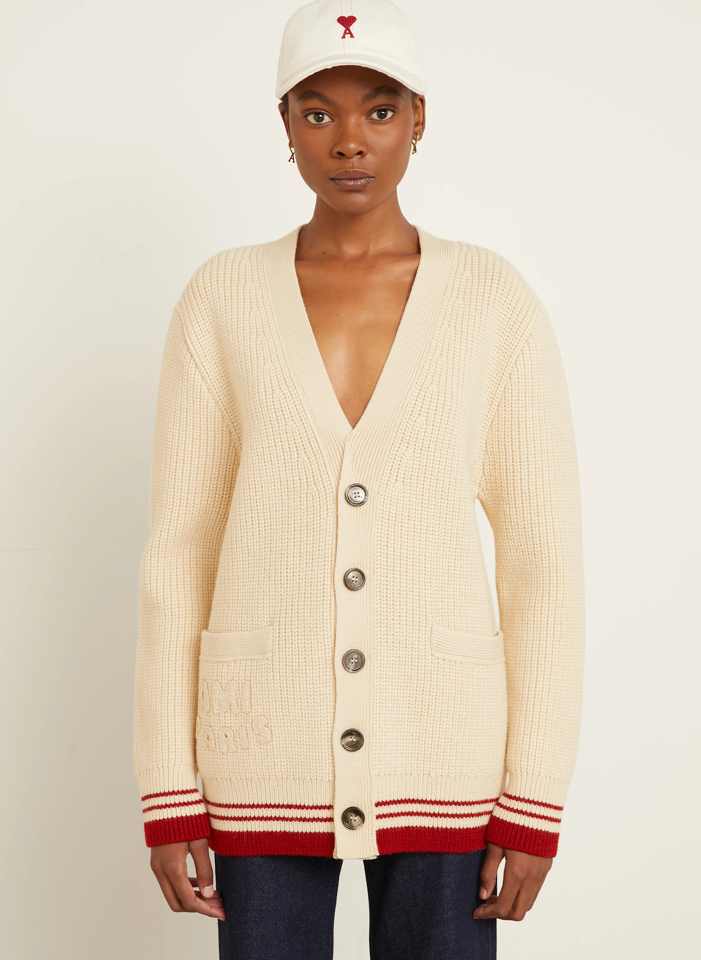 AMI PARIS Strickjacke