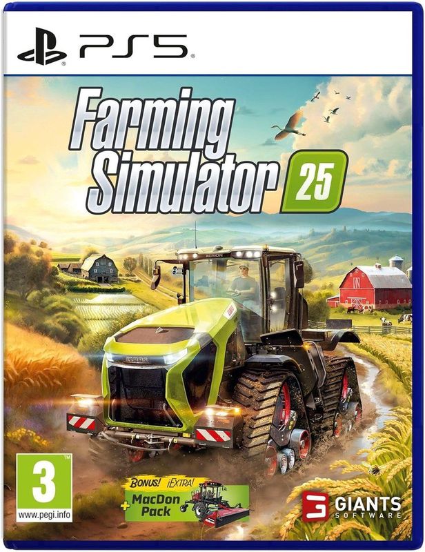 Farming Simulator 25 - PlayStation 5 Game - Agrarische Simulatie - Diverse Gewassen