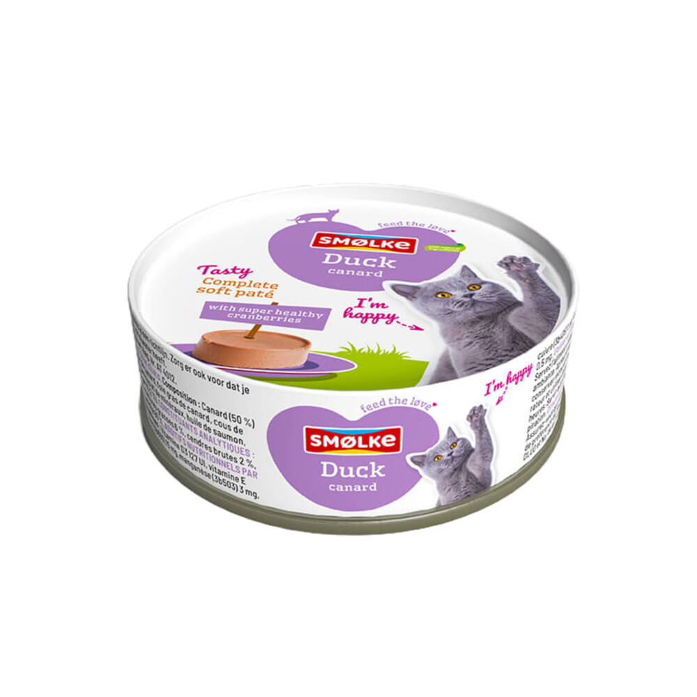 Smolke Kattenvoer Soft Paté Multipack16 x 80 gr