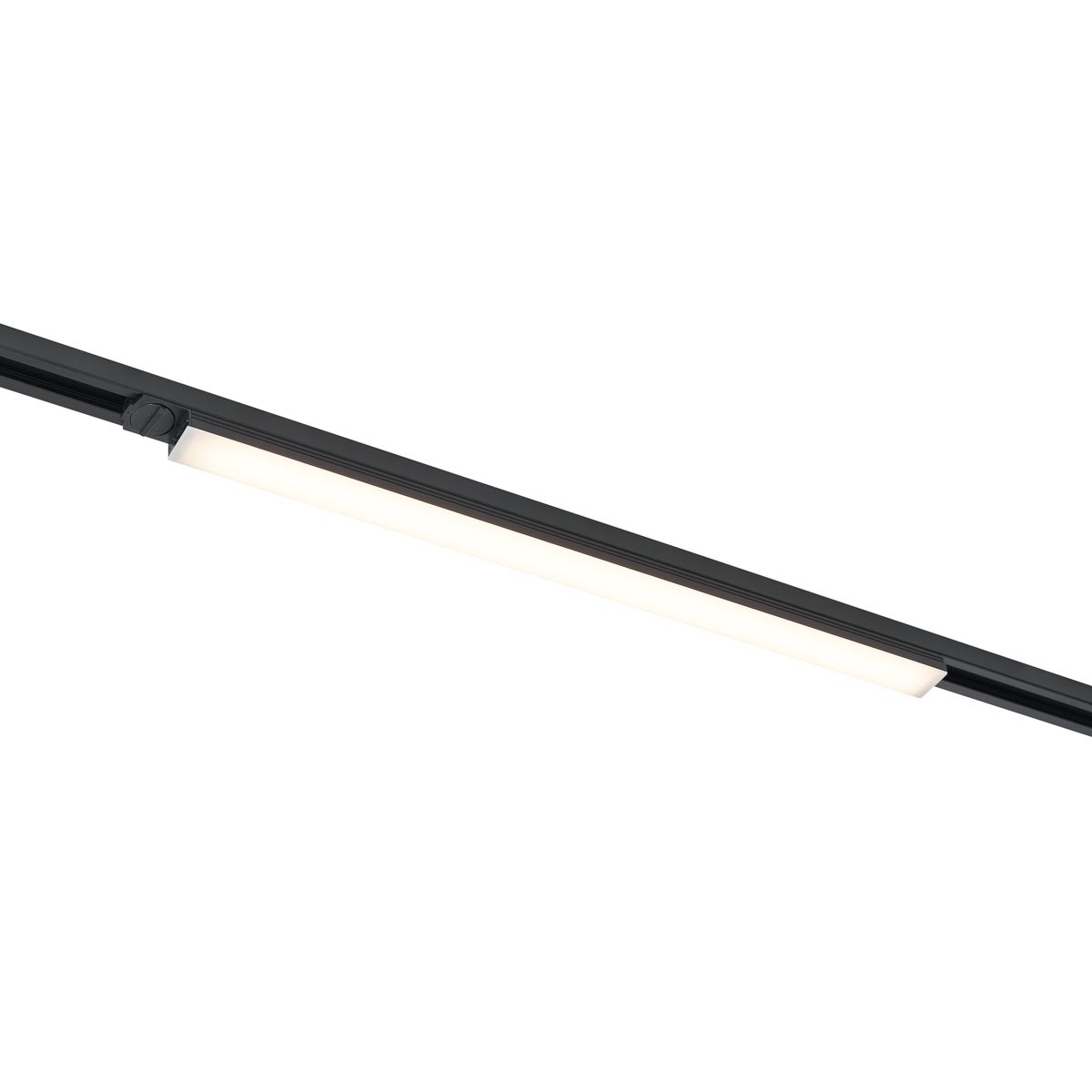 Moderne plafondlamp zwart voor railsysteem 1-fase 15W 1180 lm 2700-3800K - Iconic Tsiri
