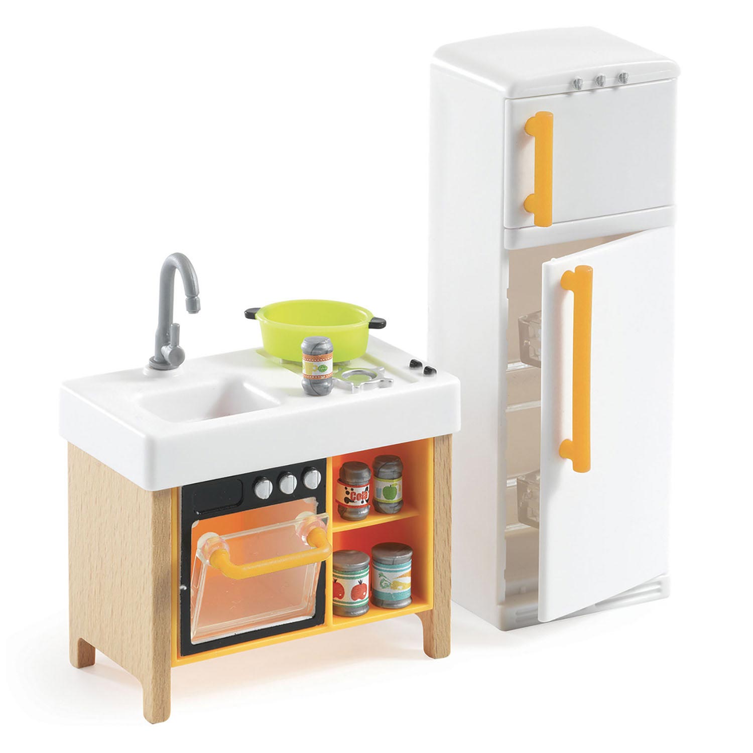 Djeco Poppenhuis Keuken Compact