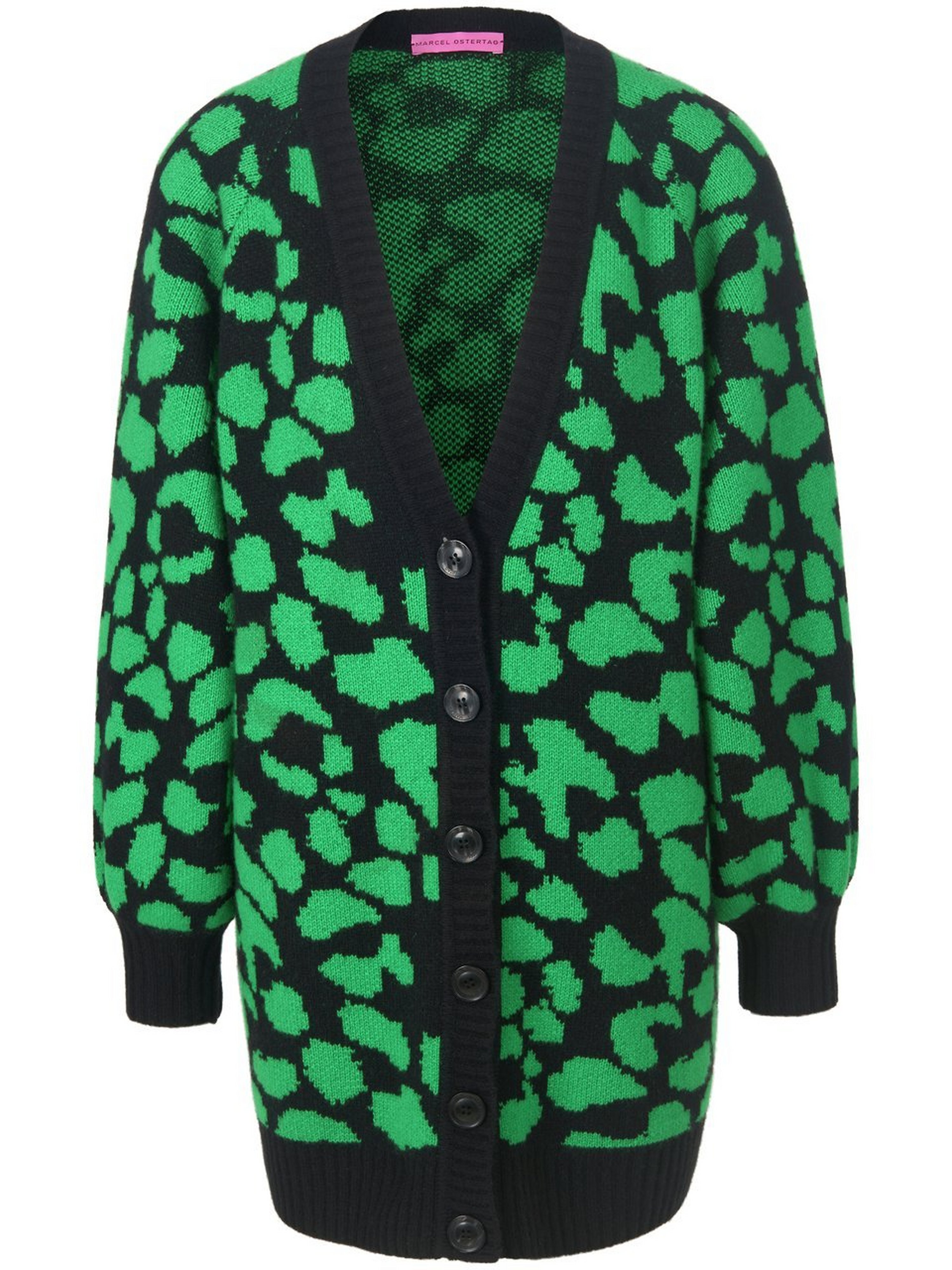 Strickjacke aus Schurwolle und Kaschmir