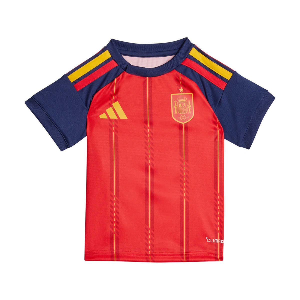 Conjunto adidas Espanha Primeiro Equipamento Mundial 2026 Bebé