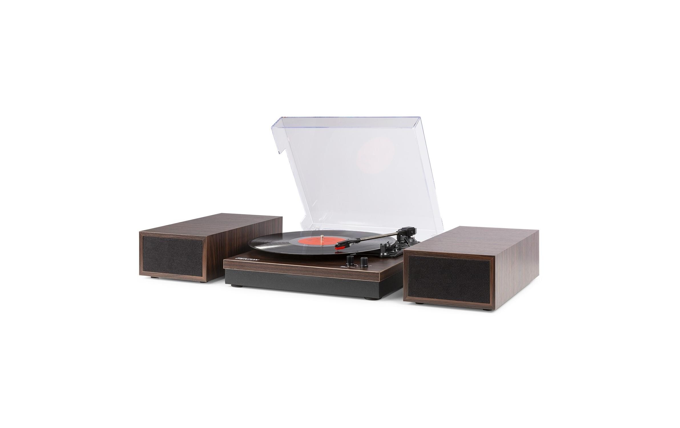 Plattenspieler RP165D Dunkelbraun<br>HiFi-Plattenspieler mit Riemenantrieb