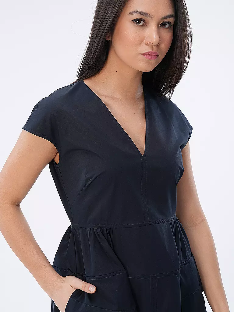ASPESI Midikleid  dunkelblau