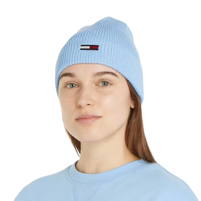 Tommy Hilfiger Elongated Flag Beanie Dames