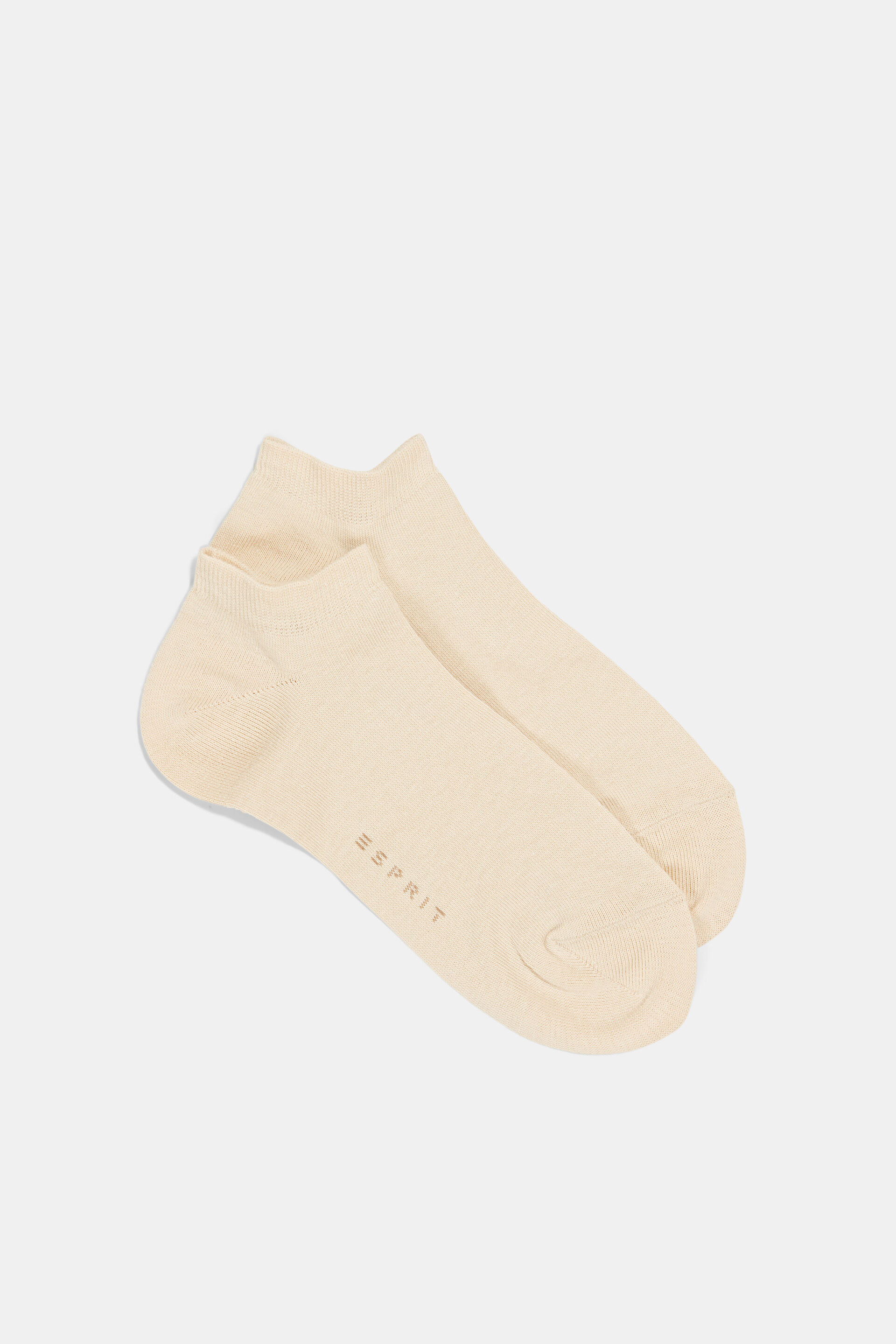 Lot de 2paires de socquettes basses, en coton biologique mélangé