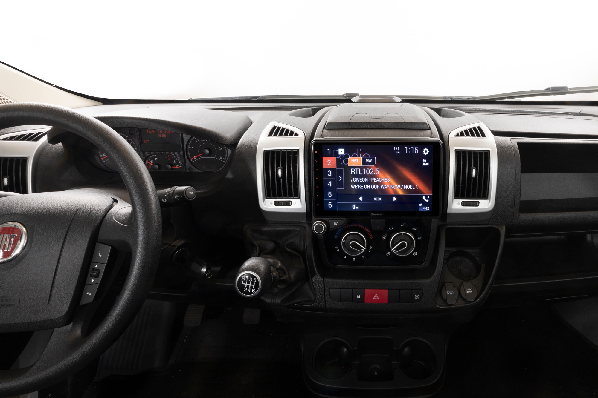 Pioneer Ducato 7 AVIC-Z1000DAB-C Navigationssystem - Headup Ready