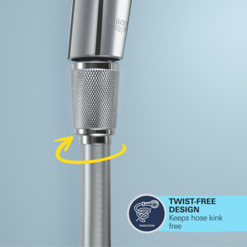 Grohe doucheset Quickfix Vitalio Trigger Spray 1 stand chroom