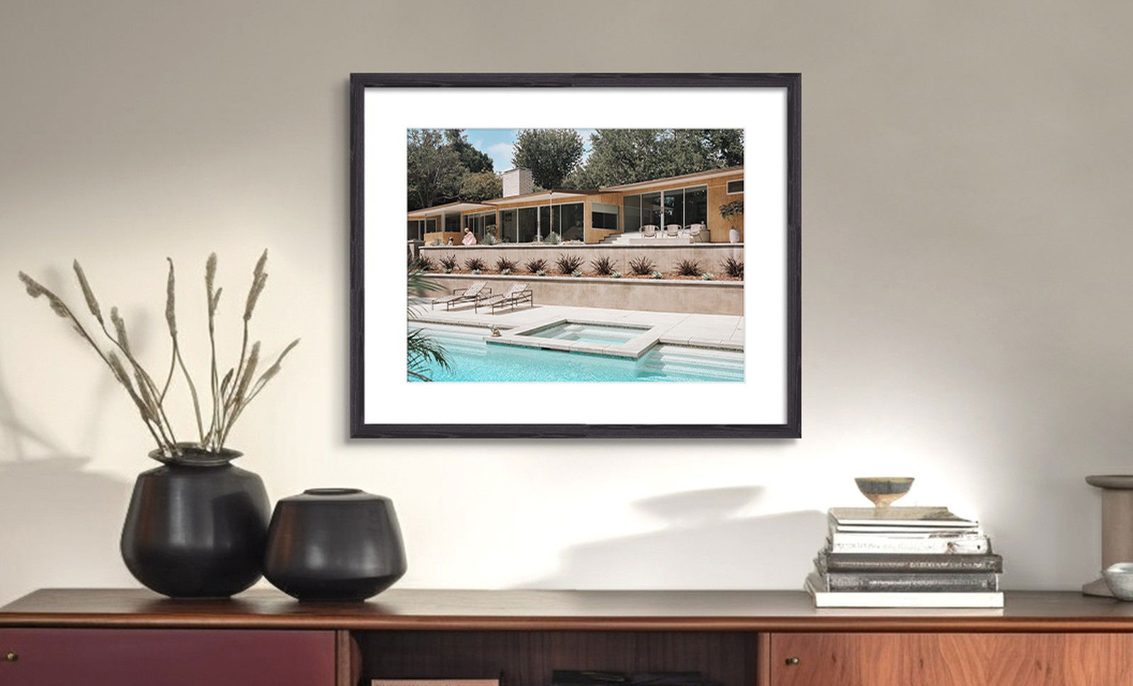 Case Study House #10 (Kemper Nomland) by Stephanie Kloss - Darlings - Small Limited Edition. 30x40.