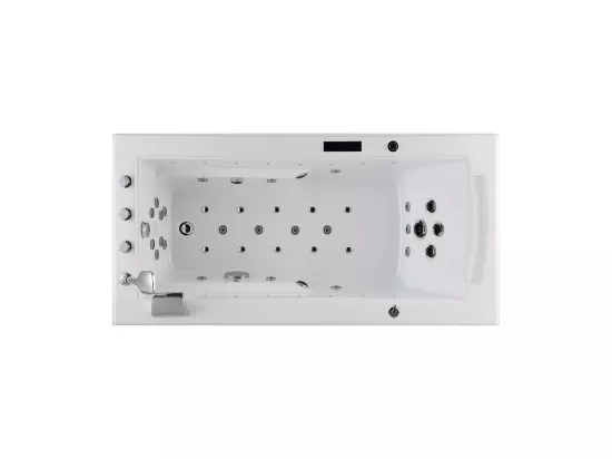 Baignoire balneo LORD SOLO MAX BLANC 1 place ARCHIPEL® 180X90 - GAUCHE