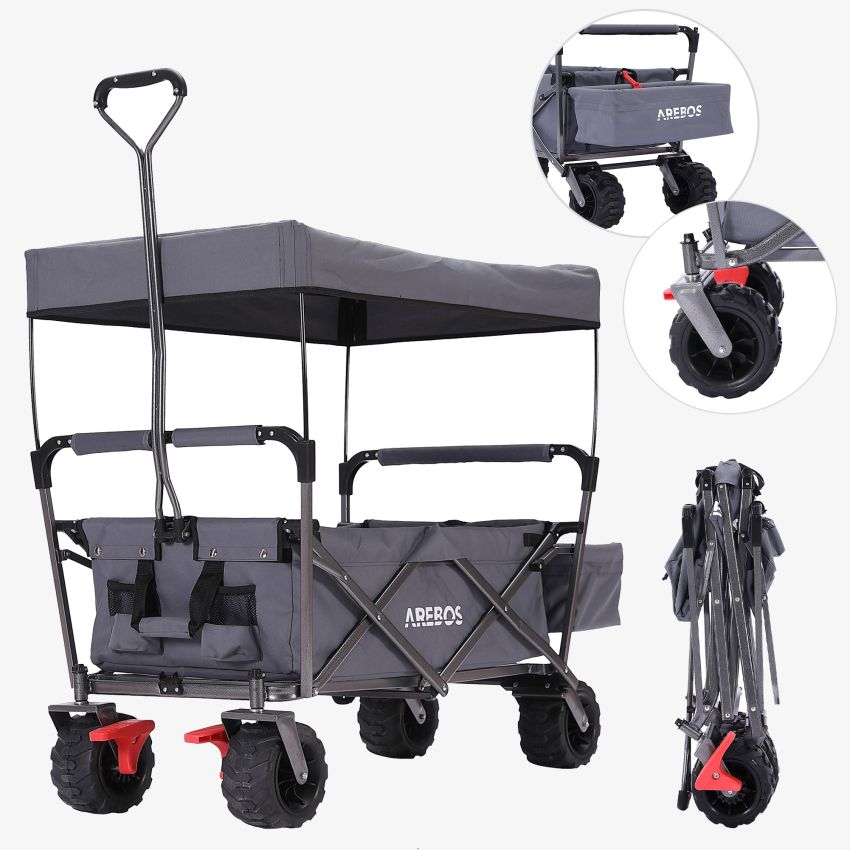 Bollerwagen mit Dach Standard