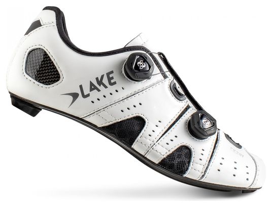 Chaussures Route Lake CX241 Blanc/Noir