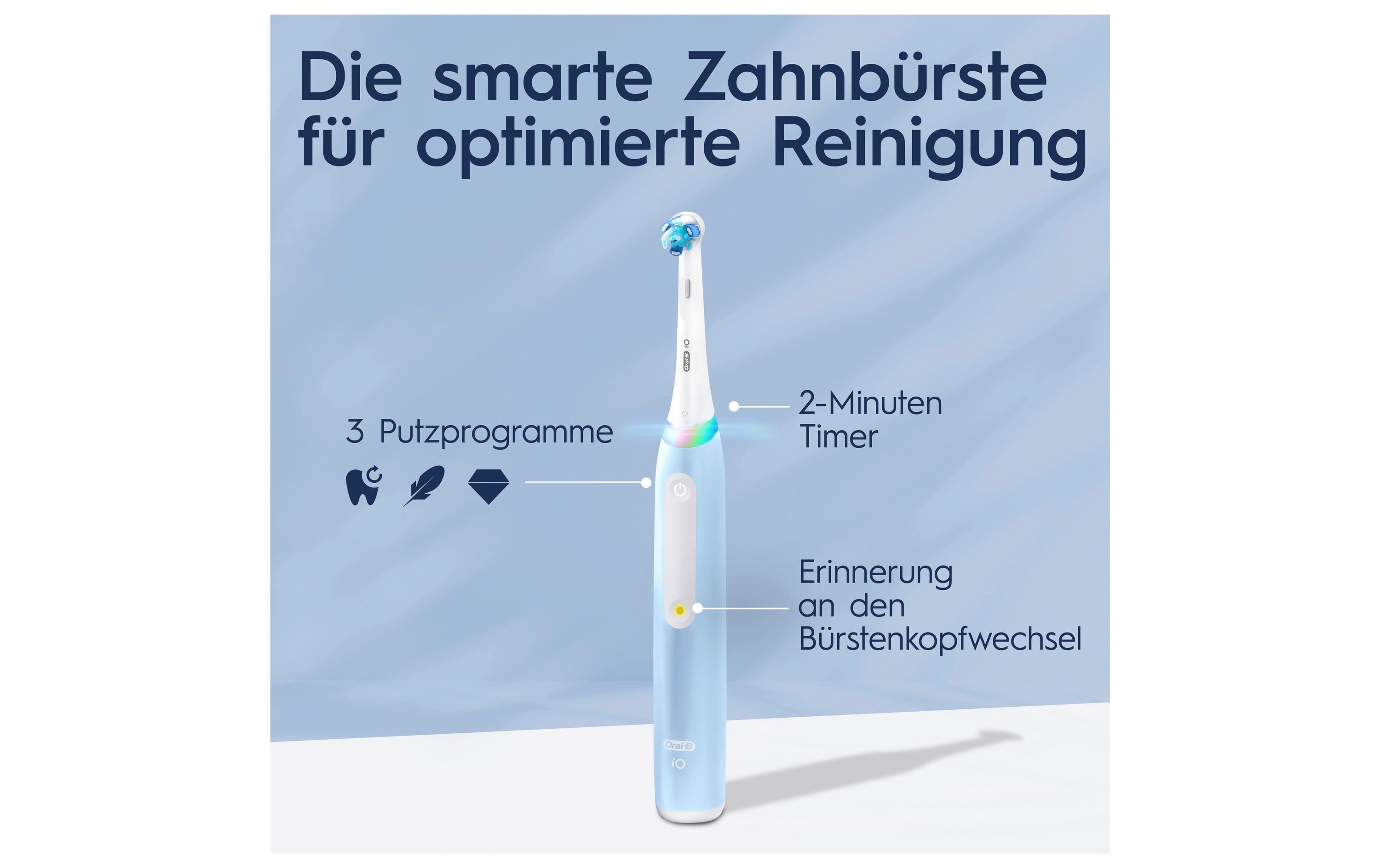 Rotationszahnbürste iO Series 3n Ice BlueElektrische Zahnbürste
