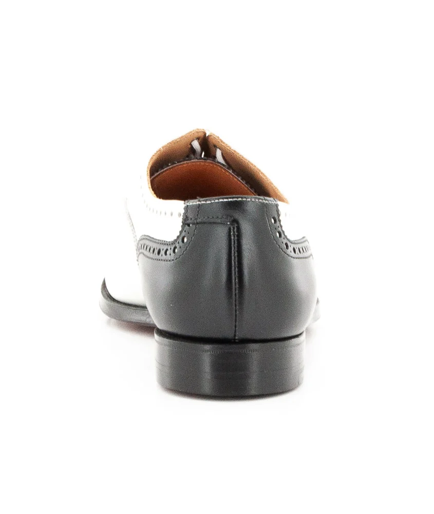 CROCKETT AND JONES - WESTFIELD CALF BLK/WHITE