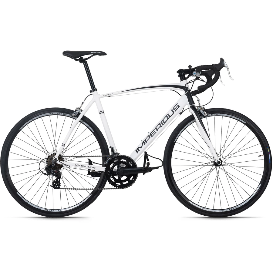KS Cycling Rennrad 28 Zoll Imperious weiß-schwarz weiß