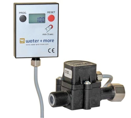 Débitmètre électronique BWT WATER+MORE - Aquameter avec écran LCD