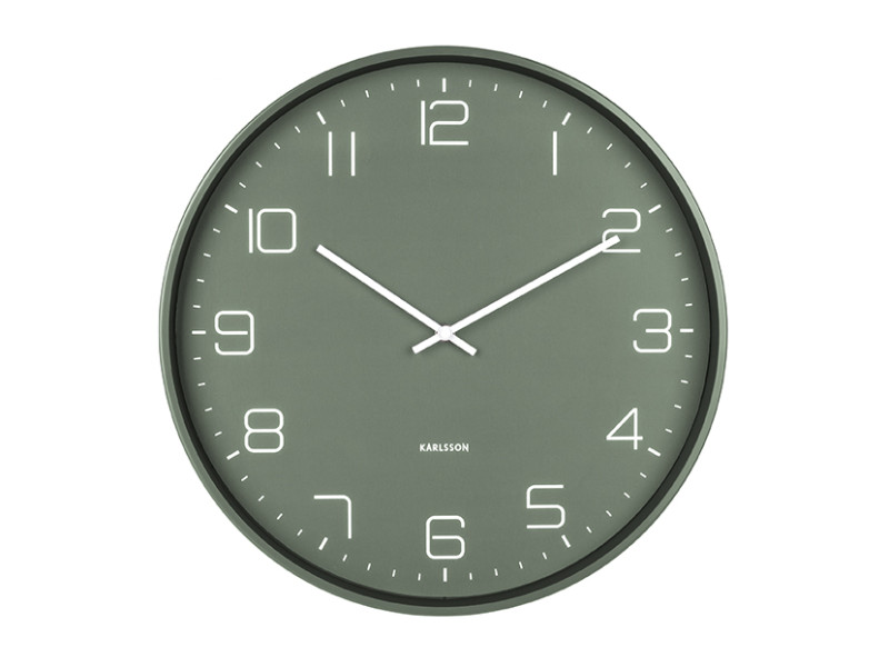 Wall Clock Lofty KA5751BK Black