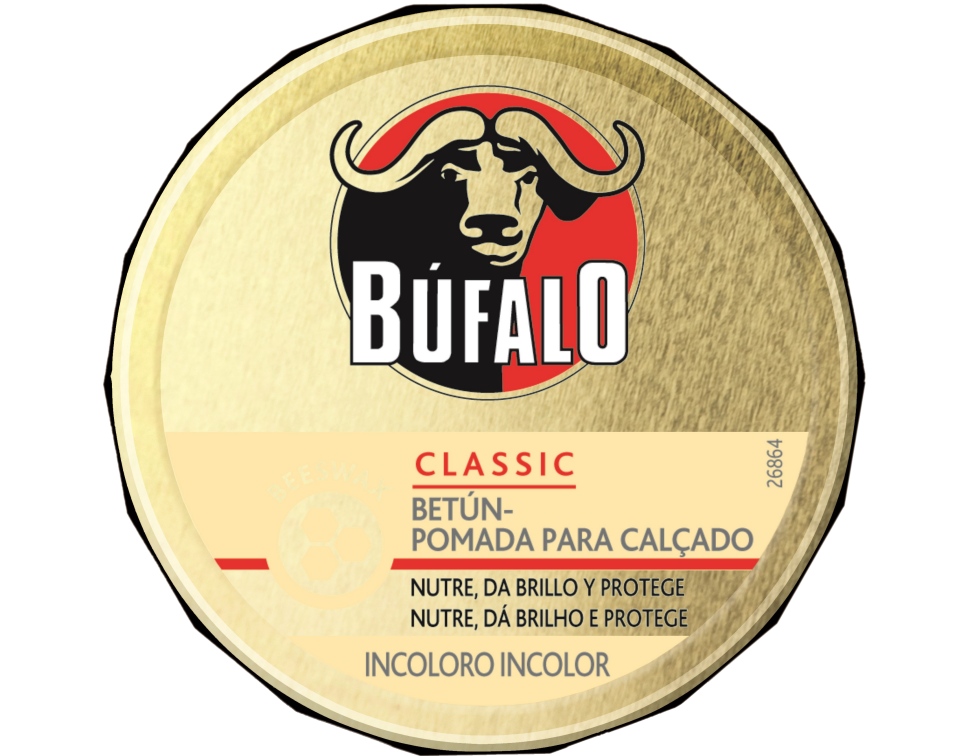 Creme Calçado Incolor Lata Búfalo 75ml