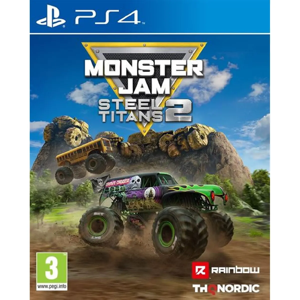JUST FOR GAMES Monster Jam Steel Titans 2 - PS4