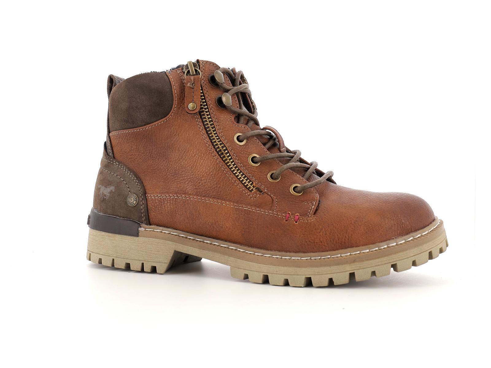 Mustang-4142 504 Synthétique Cognac