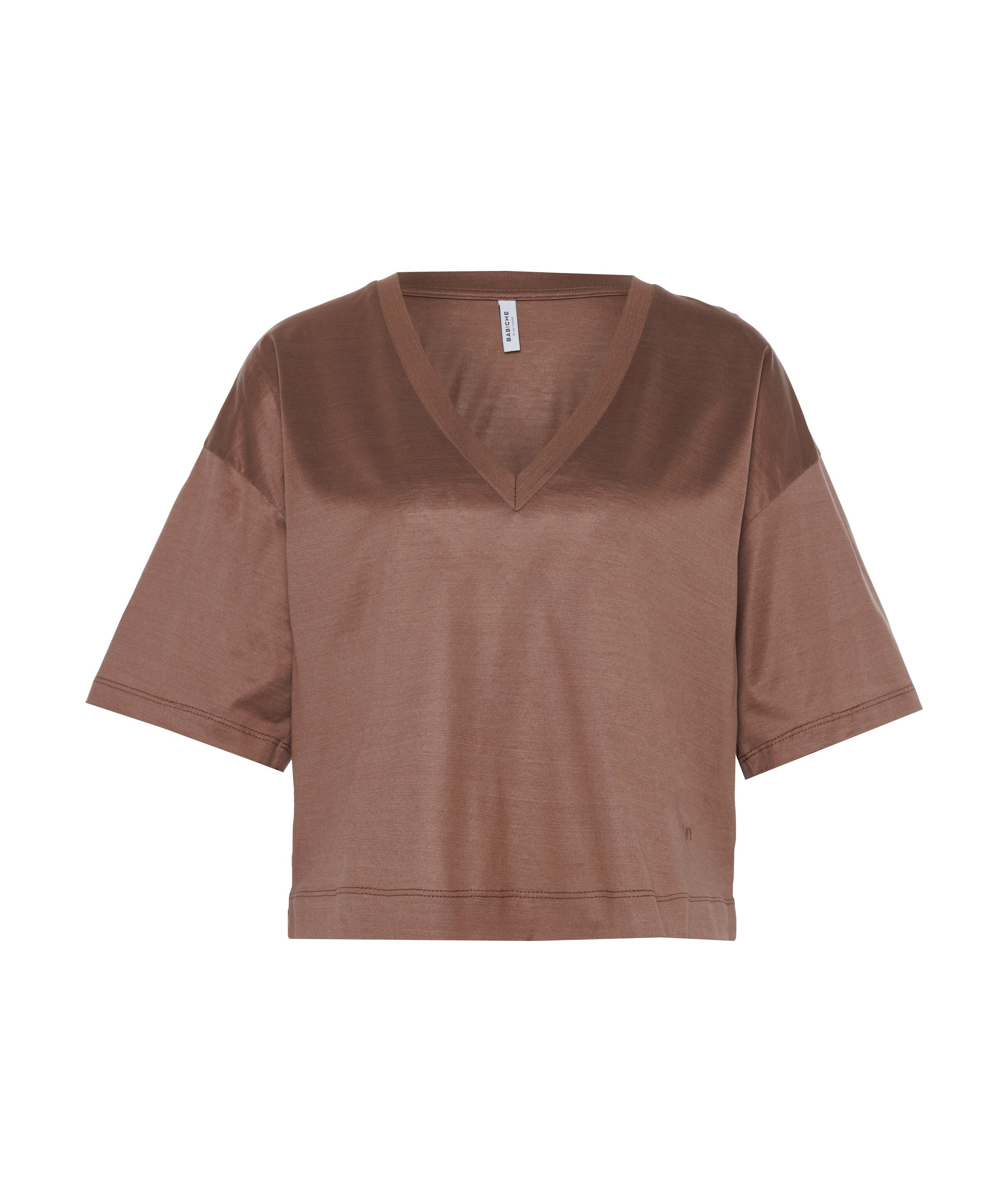 Babiche Dames T-shirt bruin