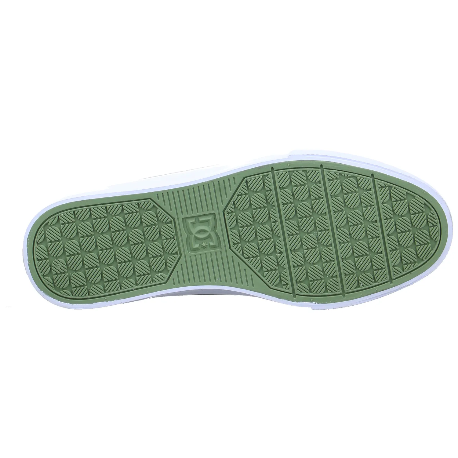 DC Sneaker- Skaterschuh Herren Grün Textil