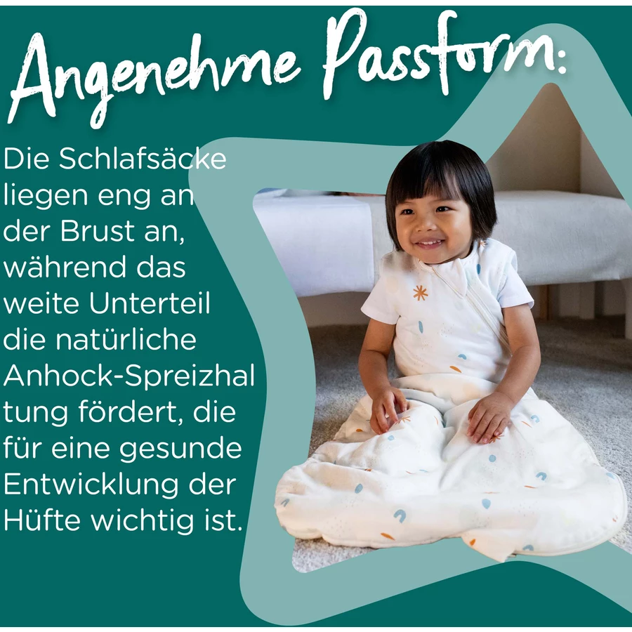Tommee Tippee Babyschlafsack Original-Grobag 1.0 TOG schlafender Pip