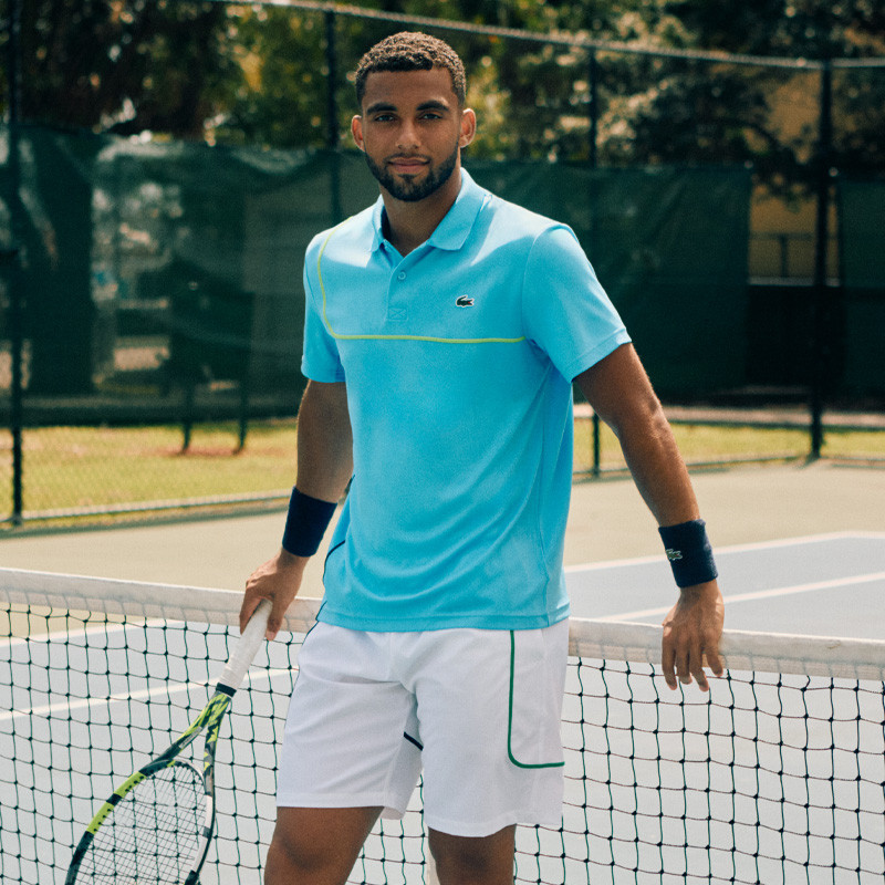 Short tennis Lacoste Taffetas Diamante blanc