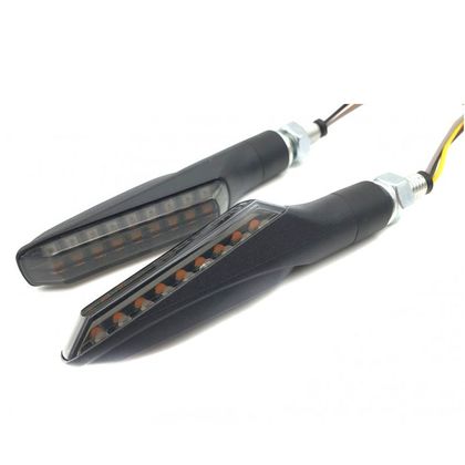 Clignotant Brazoline GALAXY à Leds (clignotants et stop) Universel - Noir
