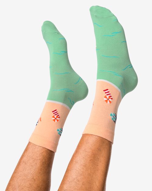 chaussettes life's a beach multi